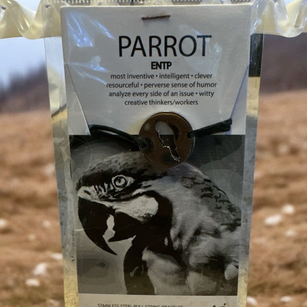 Jaeci Parrot Spirit Animal Bracelet ISTJ SS